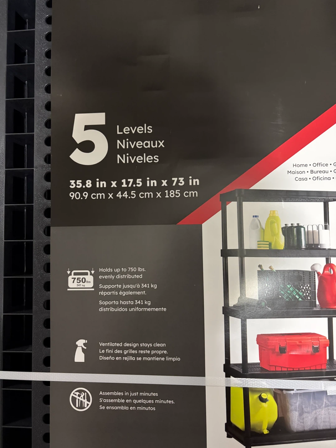 RAMTUFF 5-Level Shelving System - photo 2