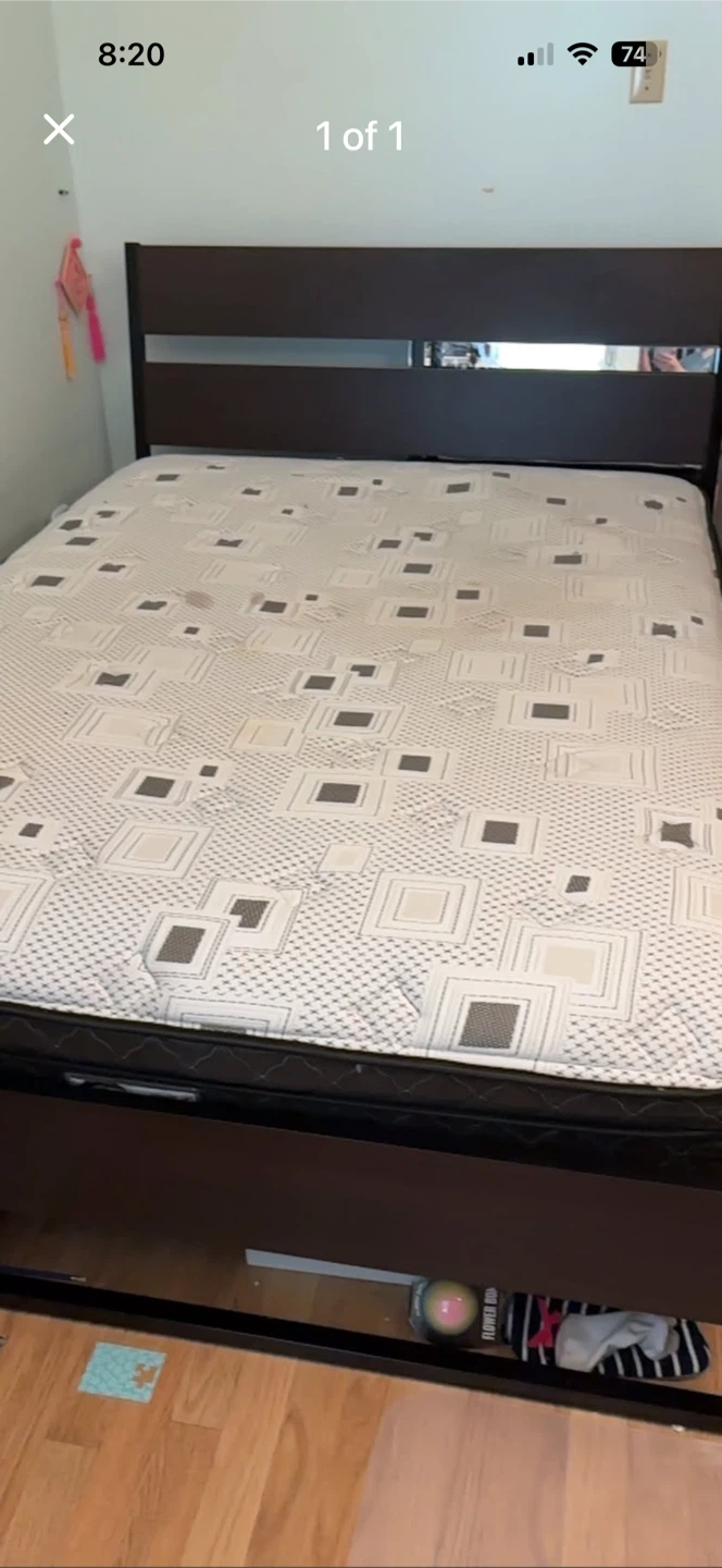 IKEA MALM Bed Frame - Dark Brown - photo 2