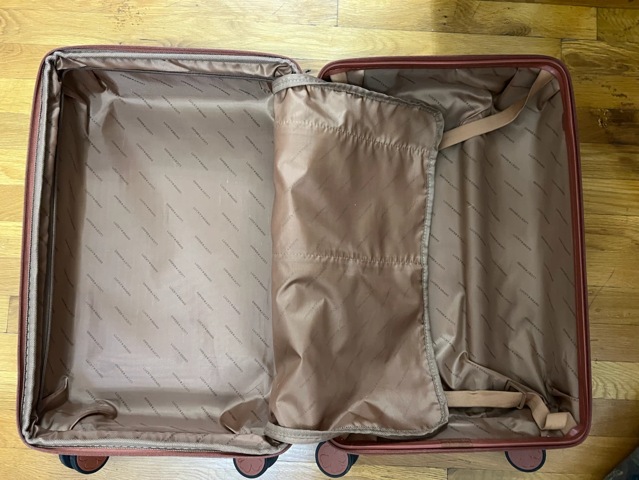 Lucky Brand Luggage Set - 2 Pieces, Navy/Brown - photo 4