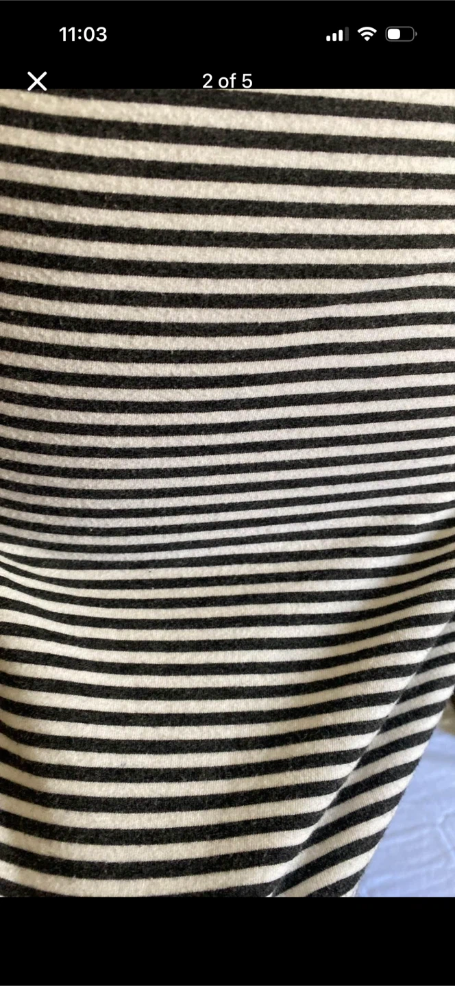 Dear Pony Canadian Made Striped Mini Dress - photo 2