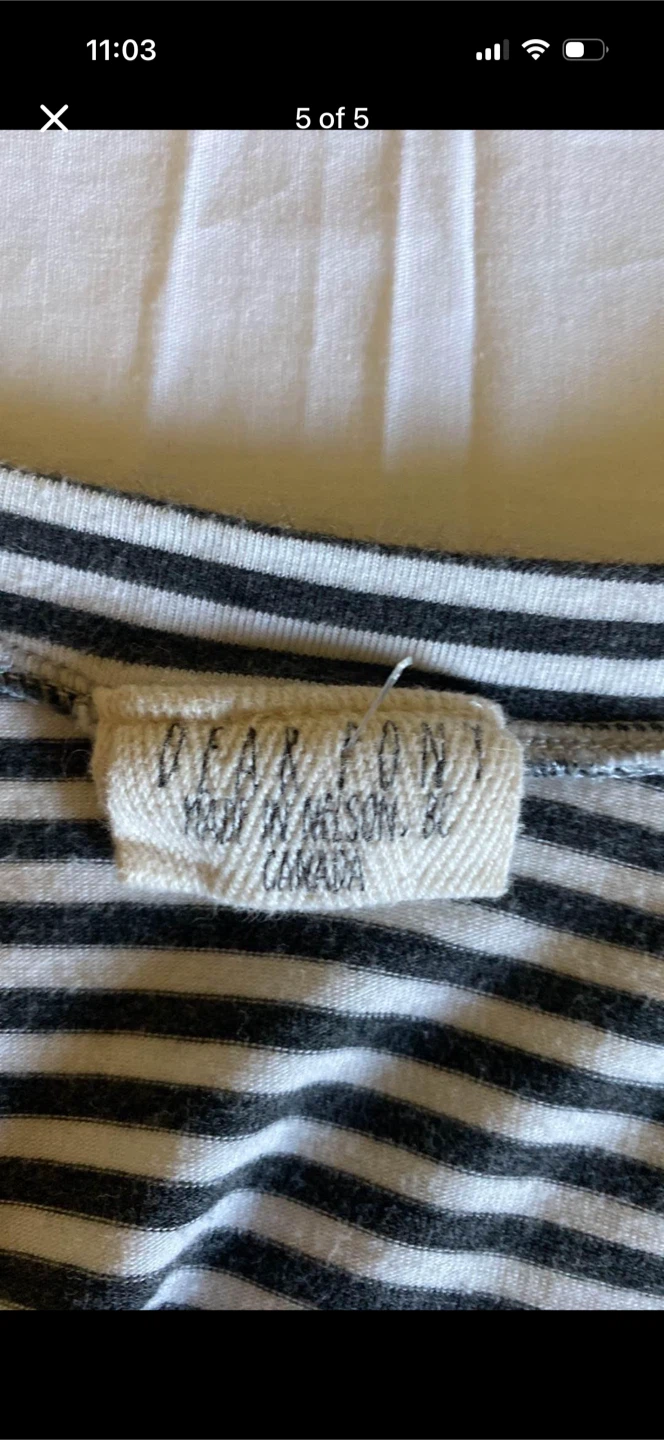 Dear Pony Canadian Made Striped Mini Dress - photo 5