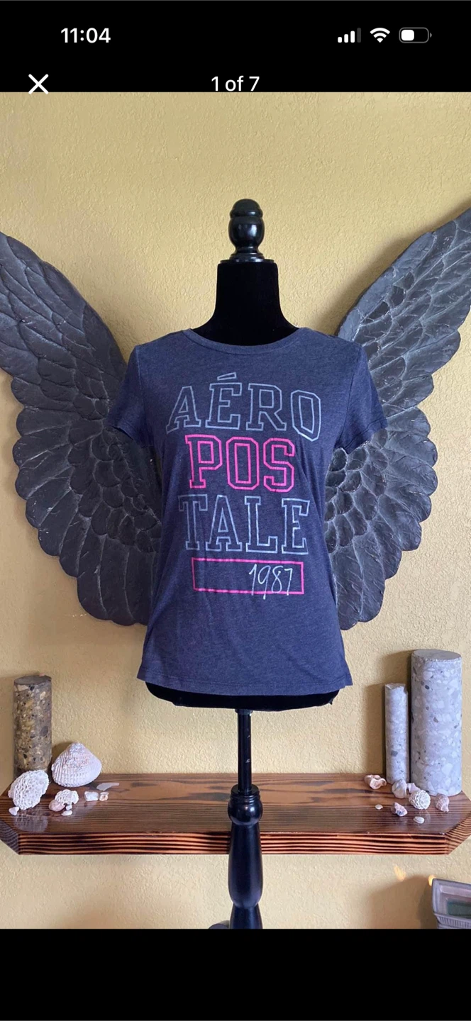 Aeropostale Original Girls Large Shirt Top