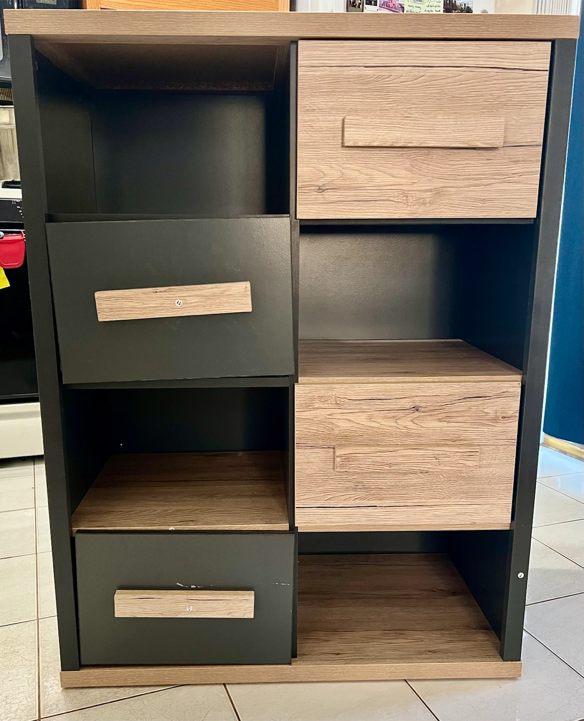 Free Storage Cabinet with Drawers and Shelves - photo 3