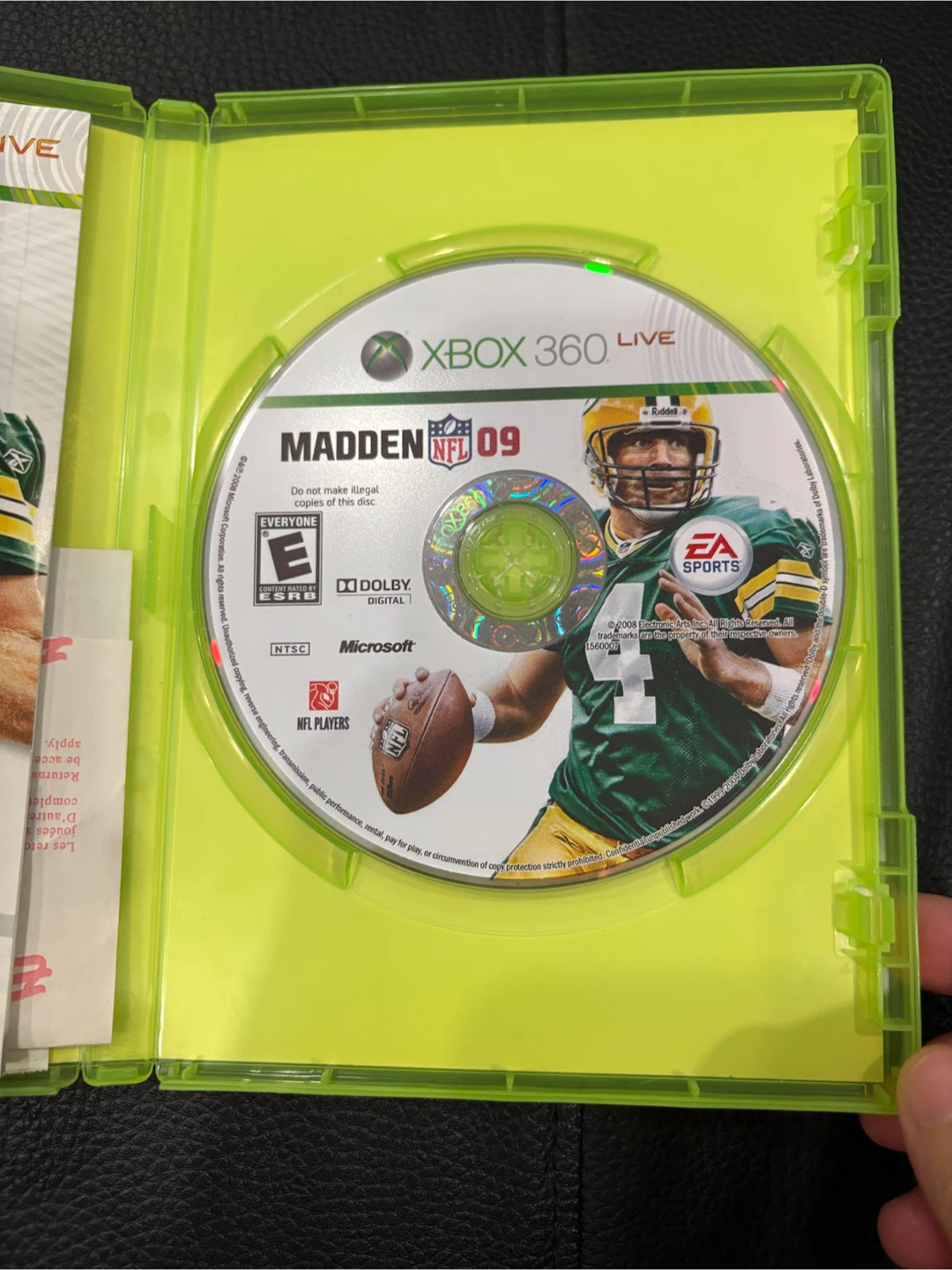 Xbox 360 Madden NFL 09 Video Game - photo 4
