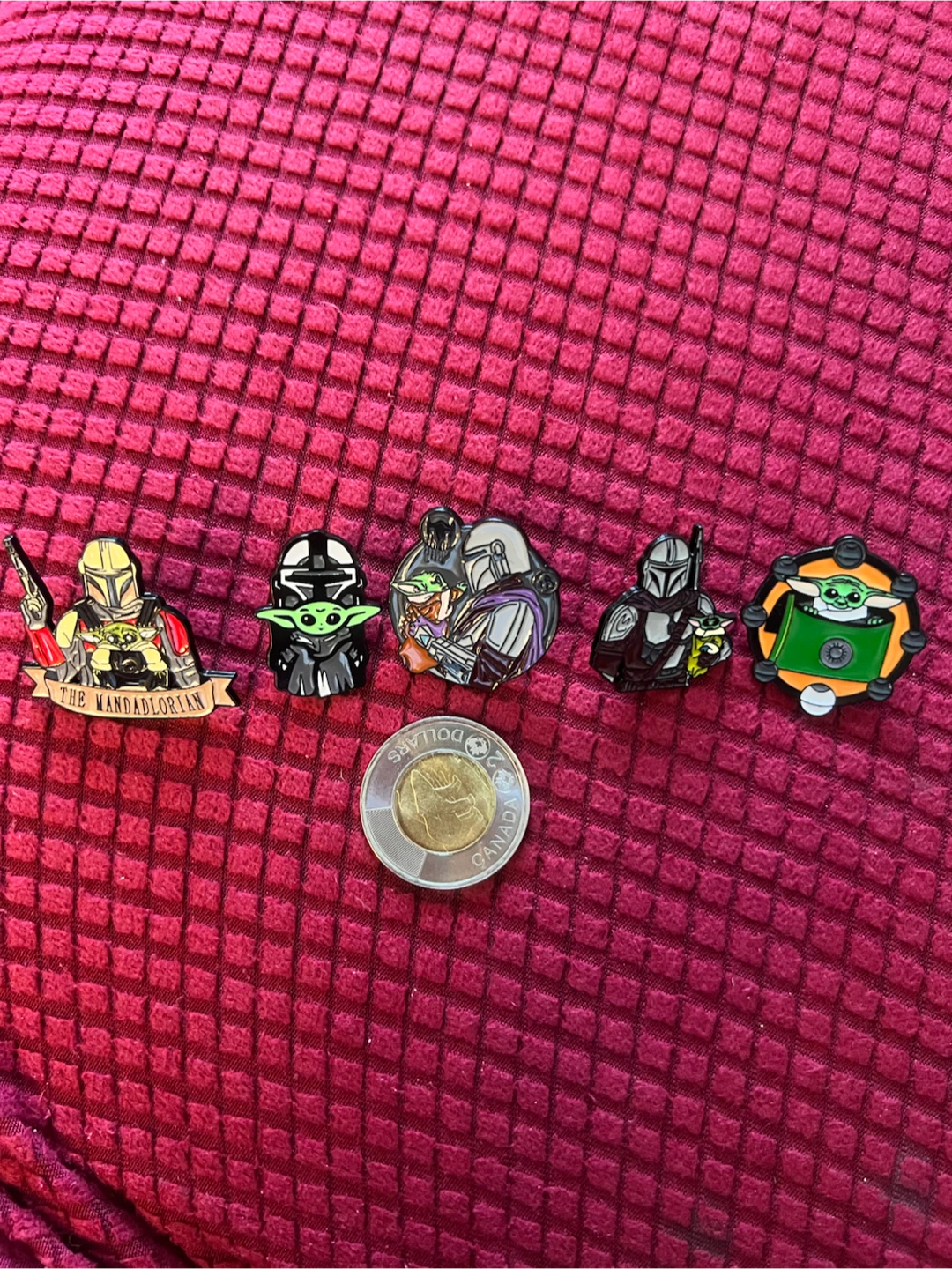 The Mandalorian & Grogu Enamel Pins (Set of 5)