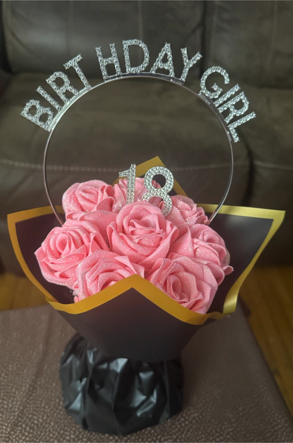 Birthday Girl 18th with Roses