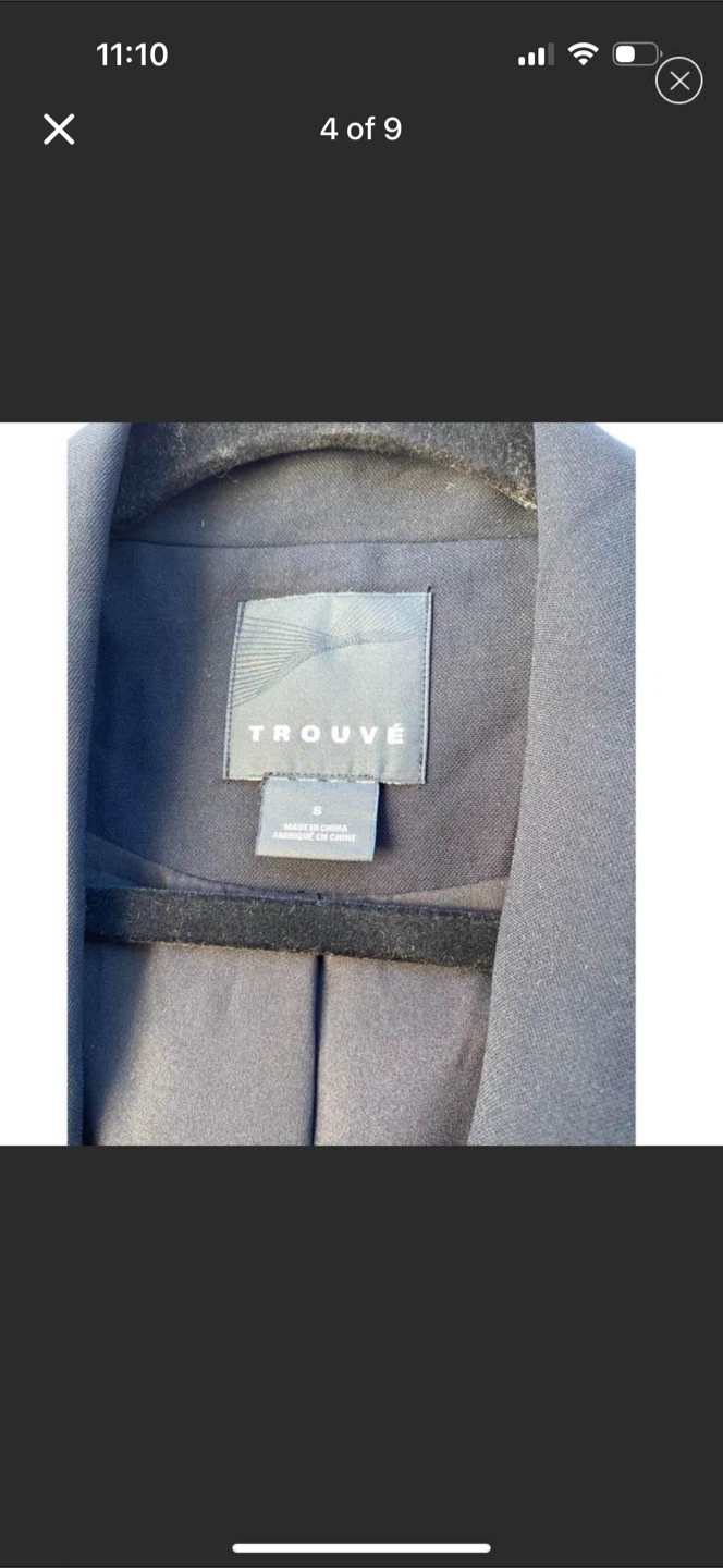 Trouve Black Suit Blazer - photo 4