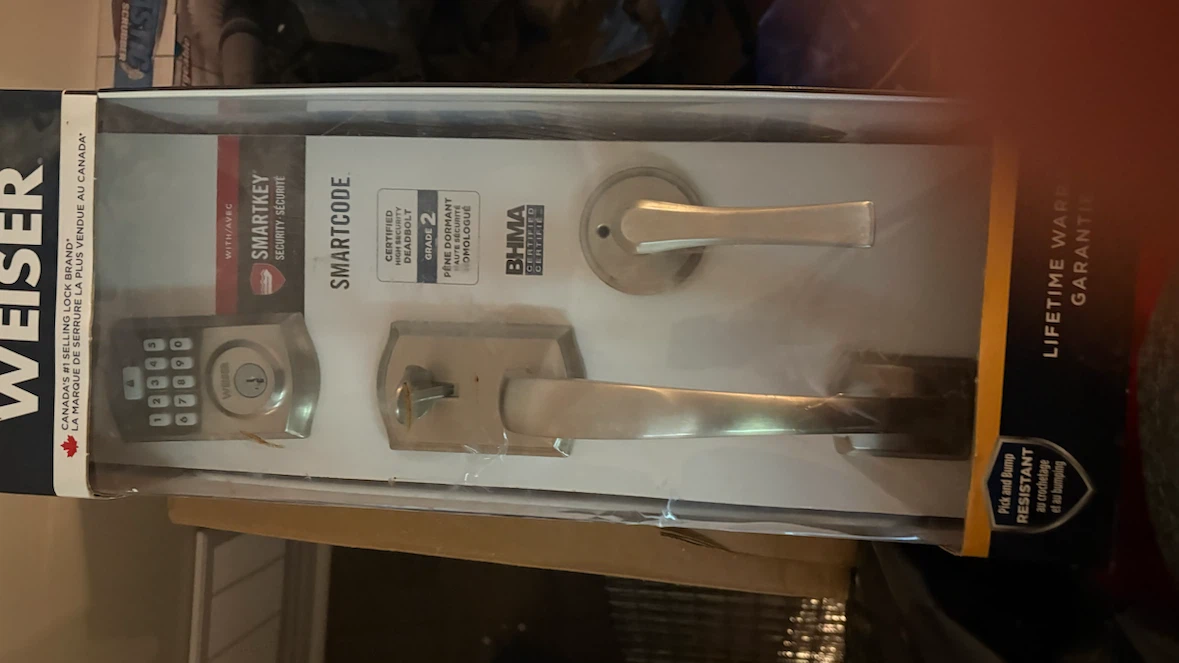 Weiser SmartCode Deadbolt with SmartKey Security - photo 2