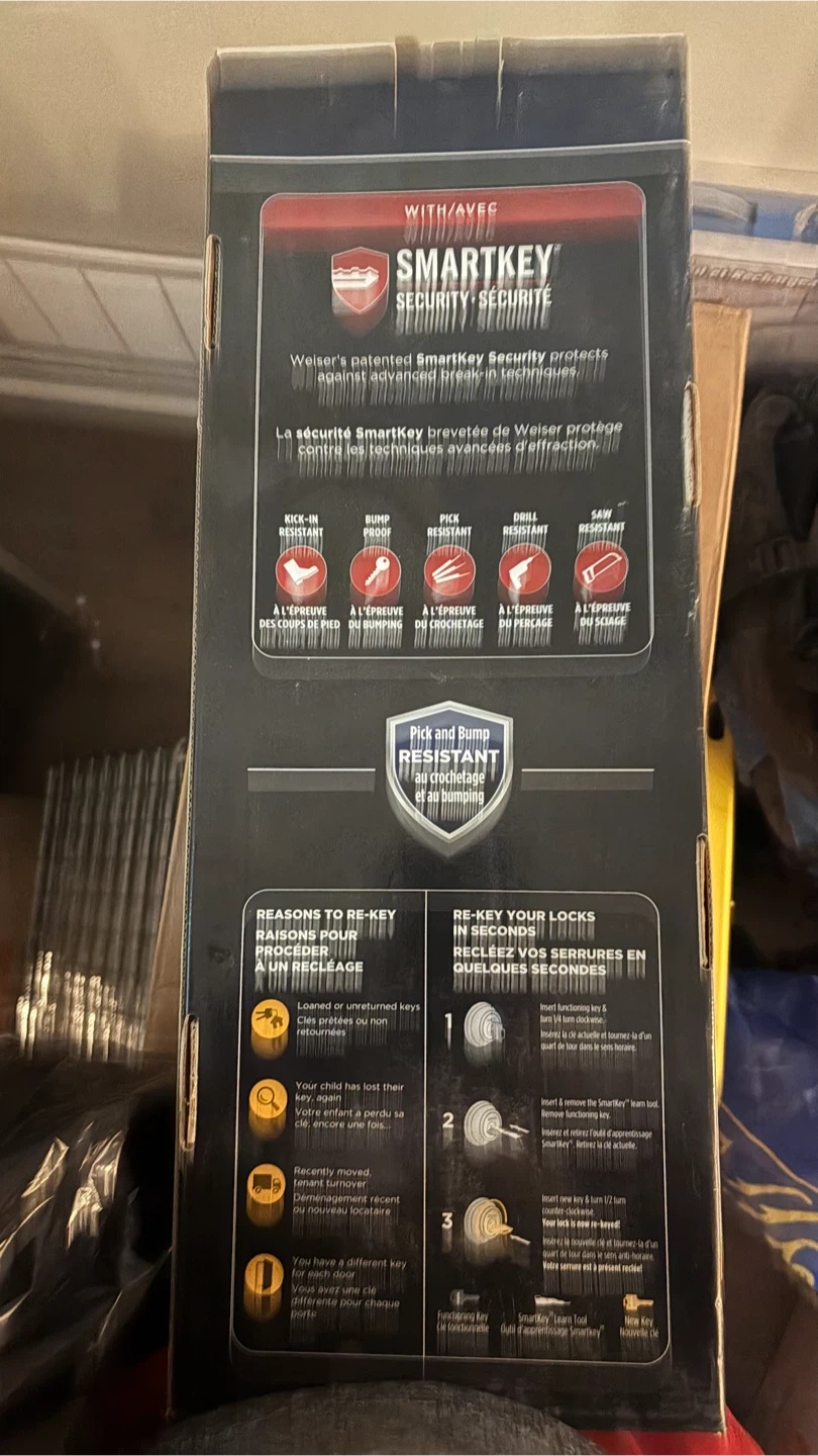 Weiser SmartCode Deadbolt with SmartKey Security - photo 4