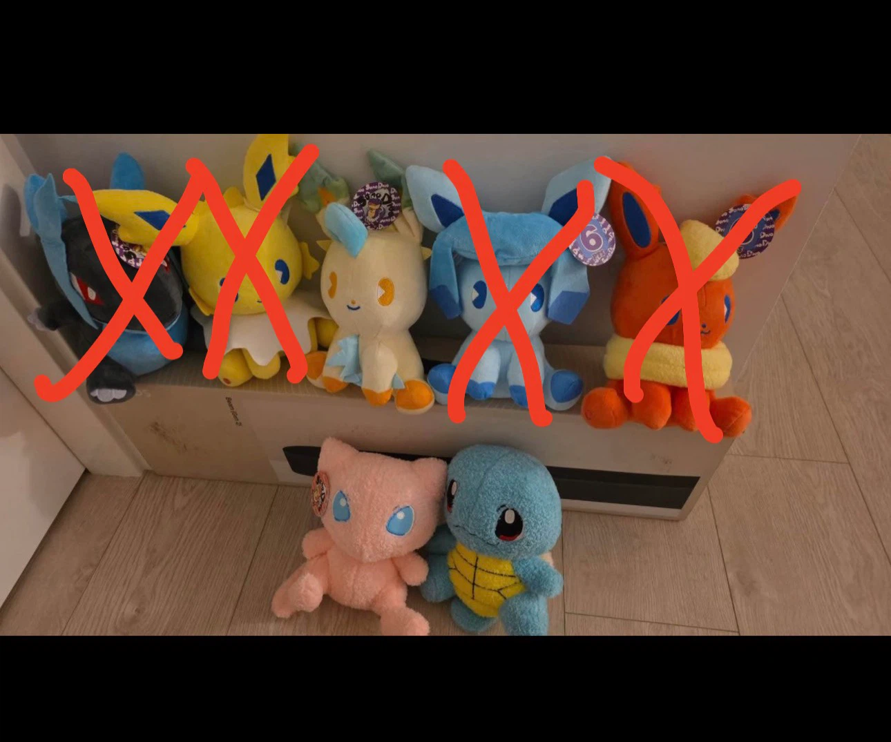Assorted Pokemon Plushies