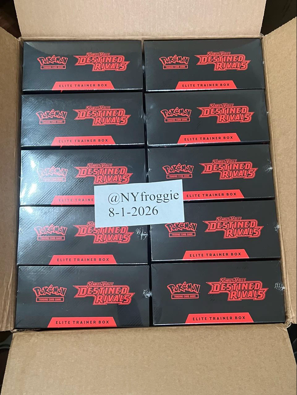Pokemon TCG S&V DRI Destined Rivals ETB