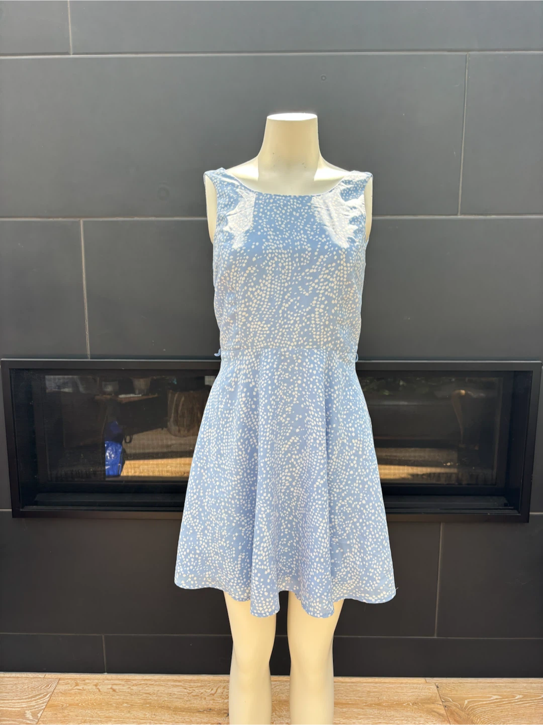 Dress 6 - Light Blue Polkadots