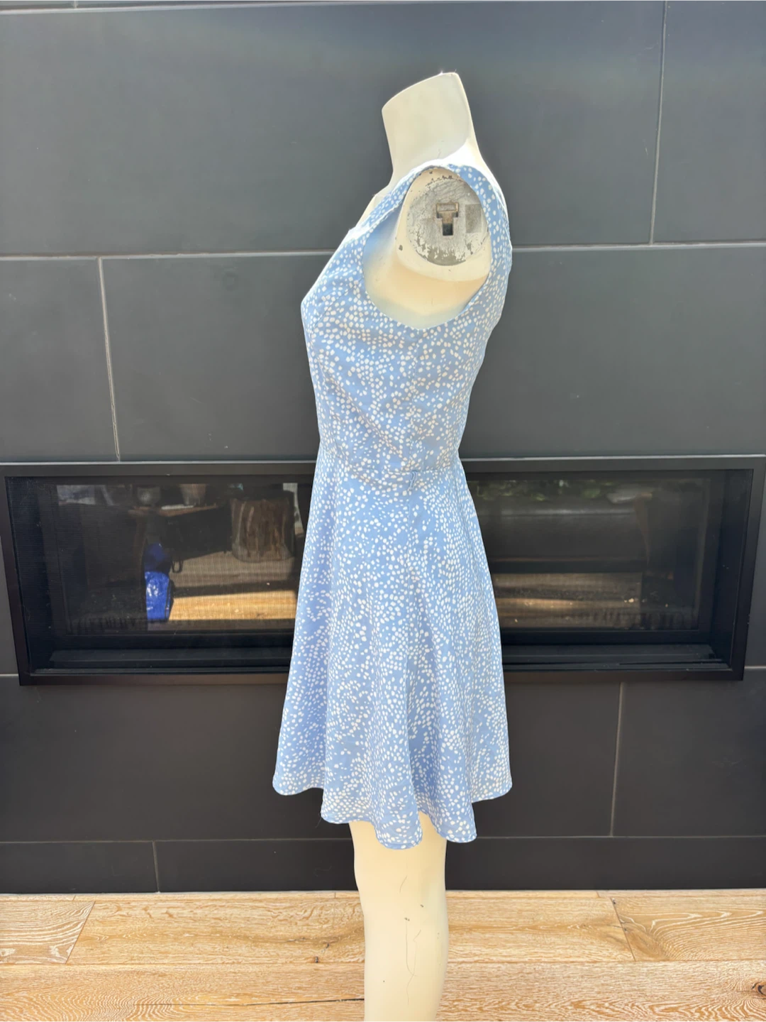 Dress 6 - Light Blue Polkadots - photo 3