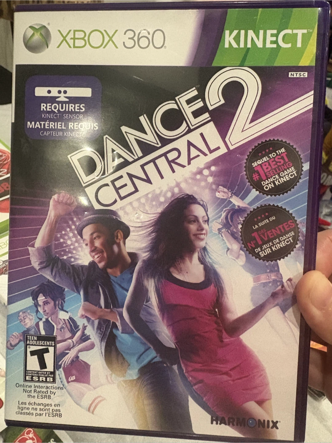 Xbox 360 Kinect Dance Central 2 Video Game