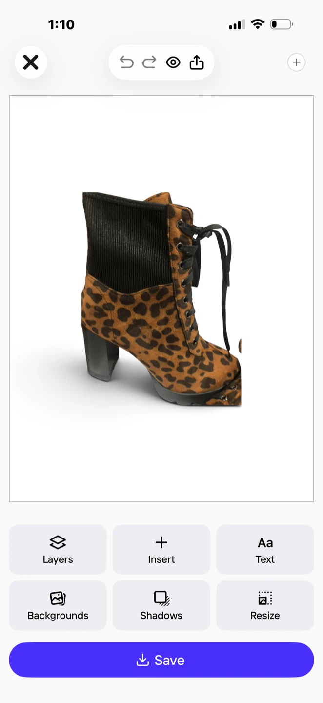 Women's Leopard Print Lace-Up Heeled Booties - photo 2