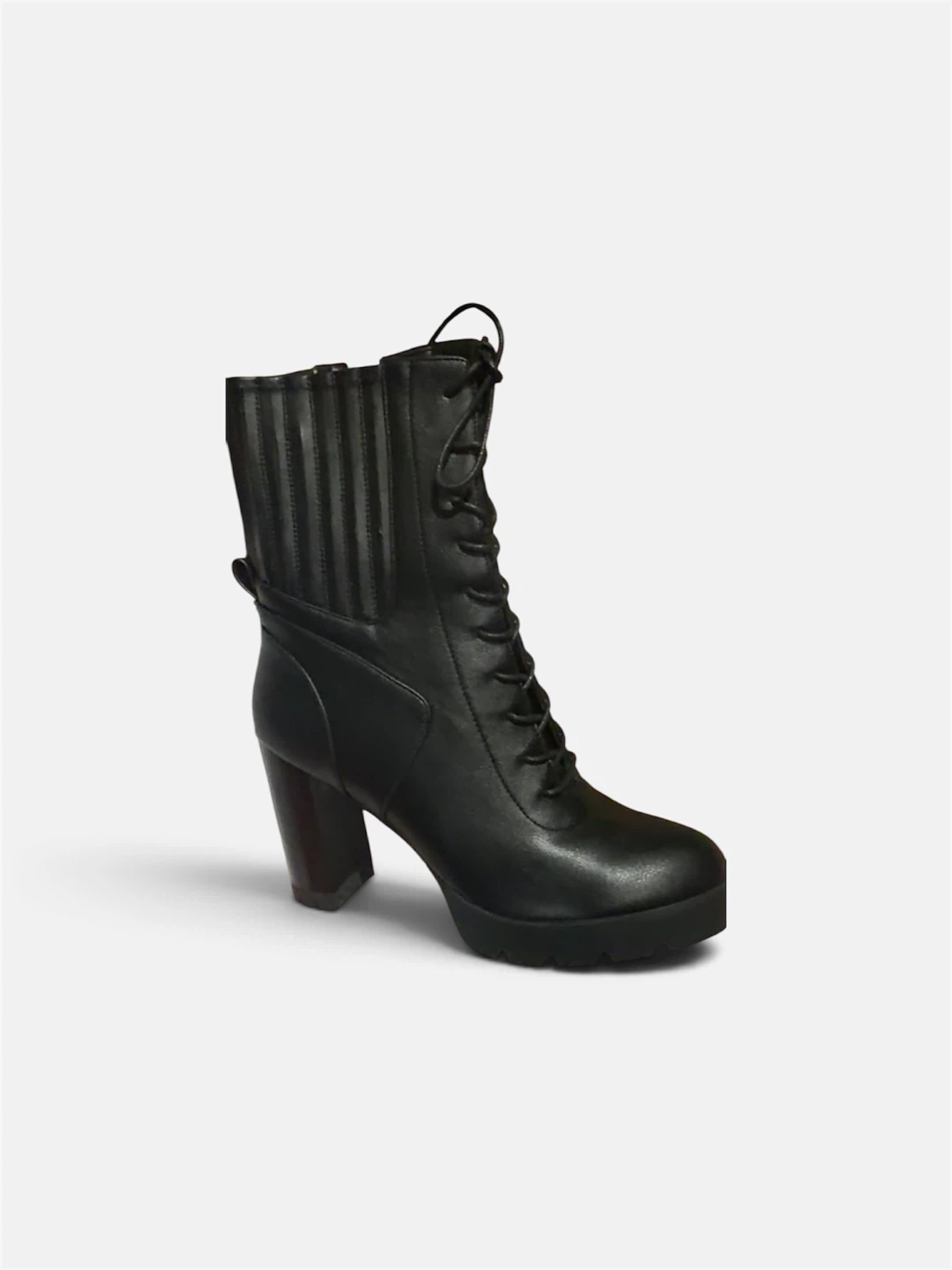 ALDO "Rebellious" Women's Black Combat Ankle Boots
