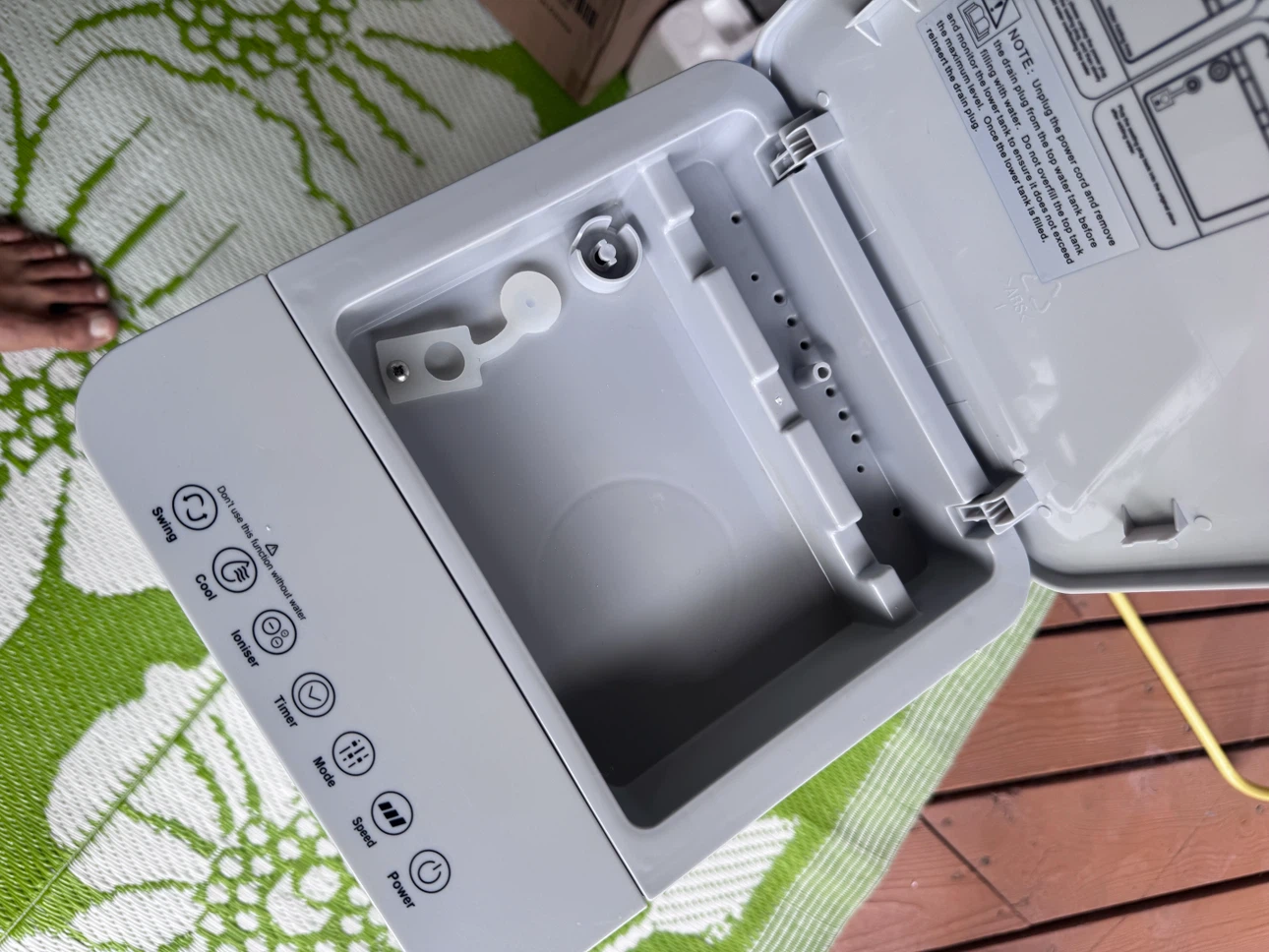 COSTWAY Evaporative Cooler Fan with Remote - photo 4