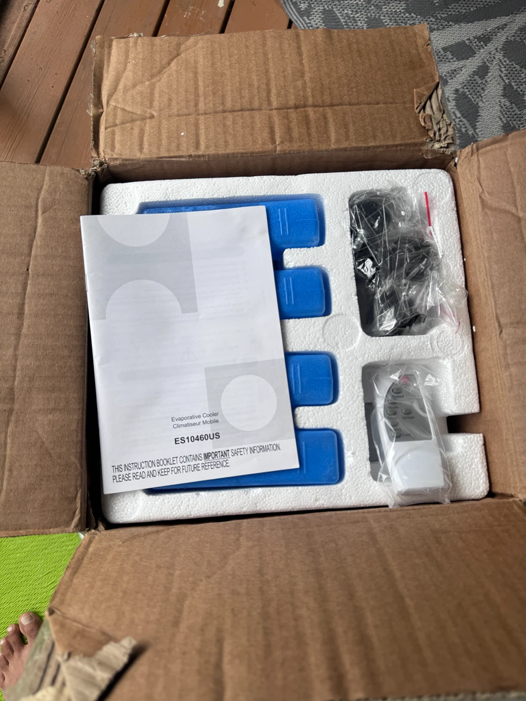 COSTWAY Evaporative Cooler Fan with Remote - photo 5