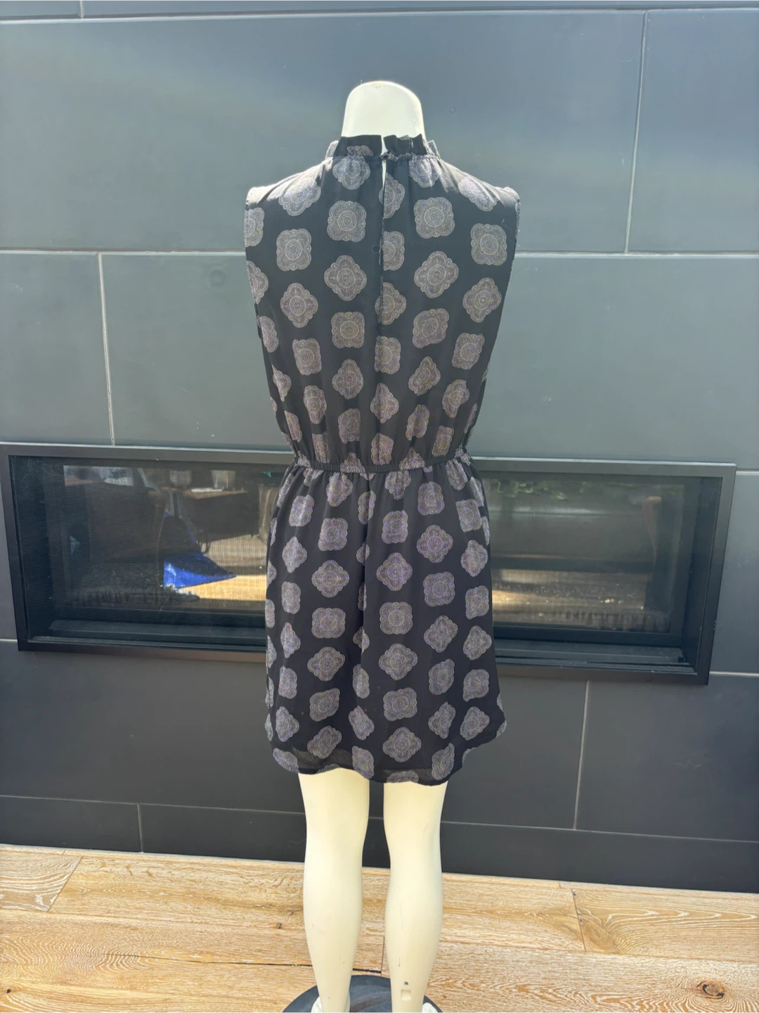 Dress 10 - Black+White Geometric Print - photo 3