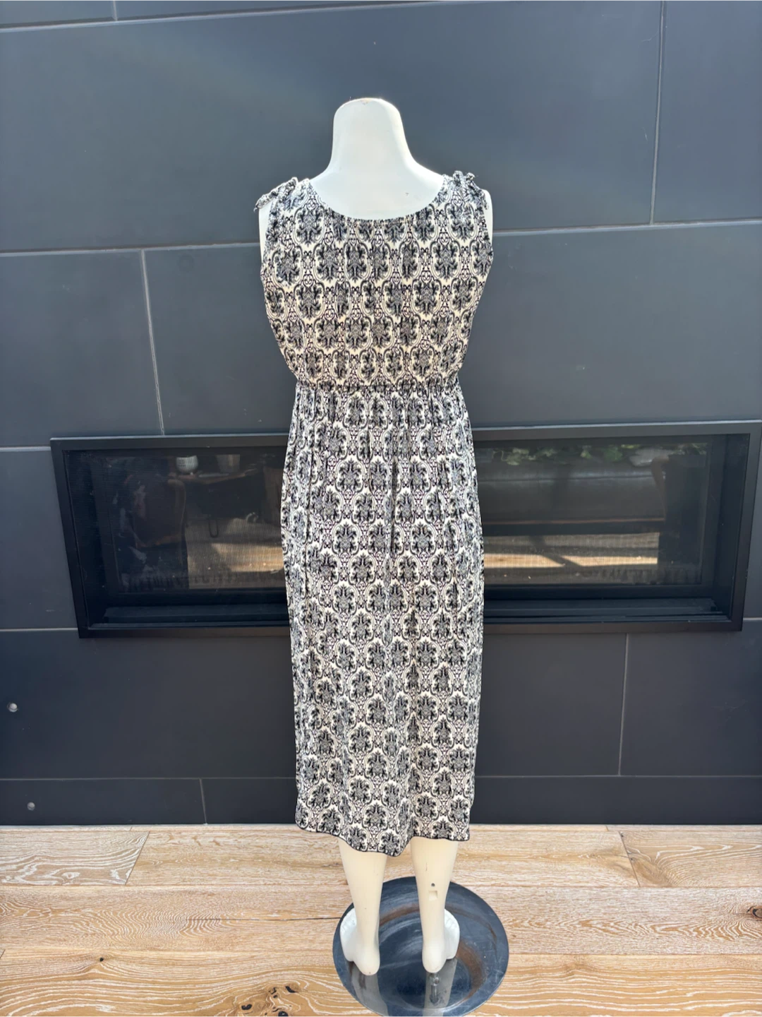 Dress 11 - Black+White geometric print - photo 3