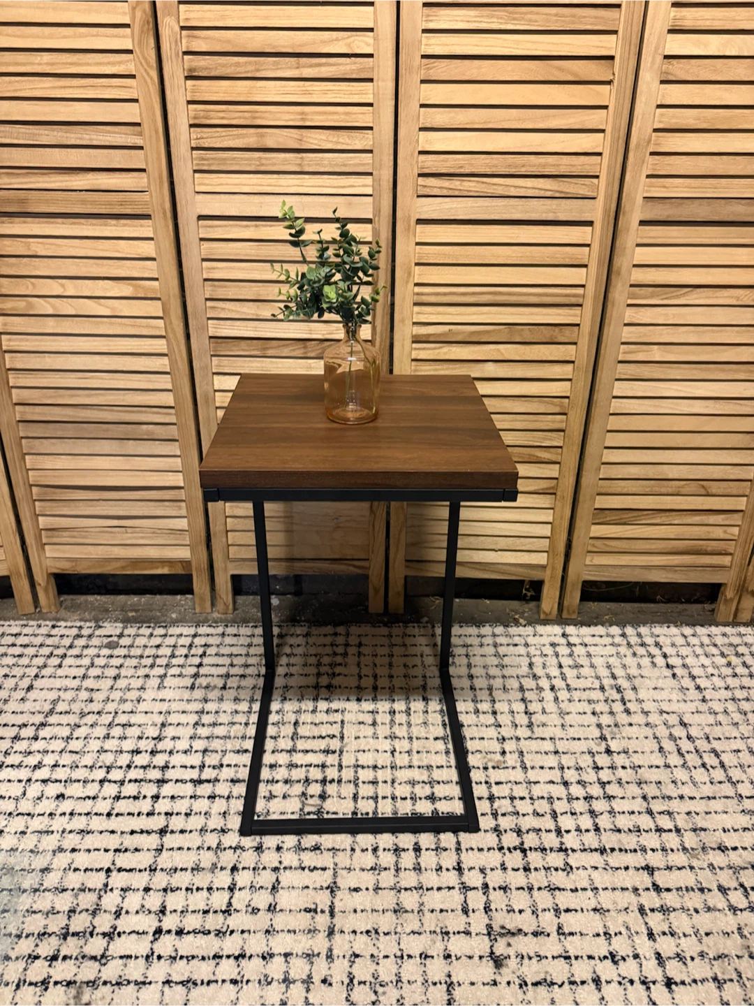 C-Shaped Side Table