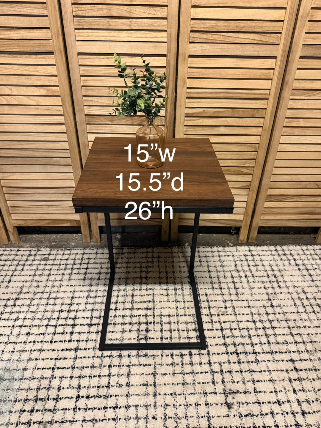 C-Shaped Side Table - photo 4