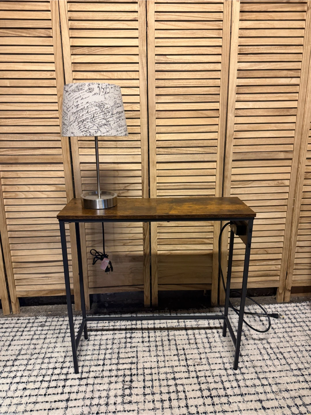 Console Table with outlets