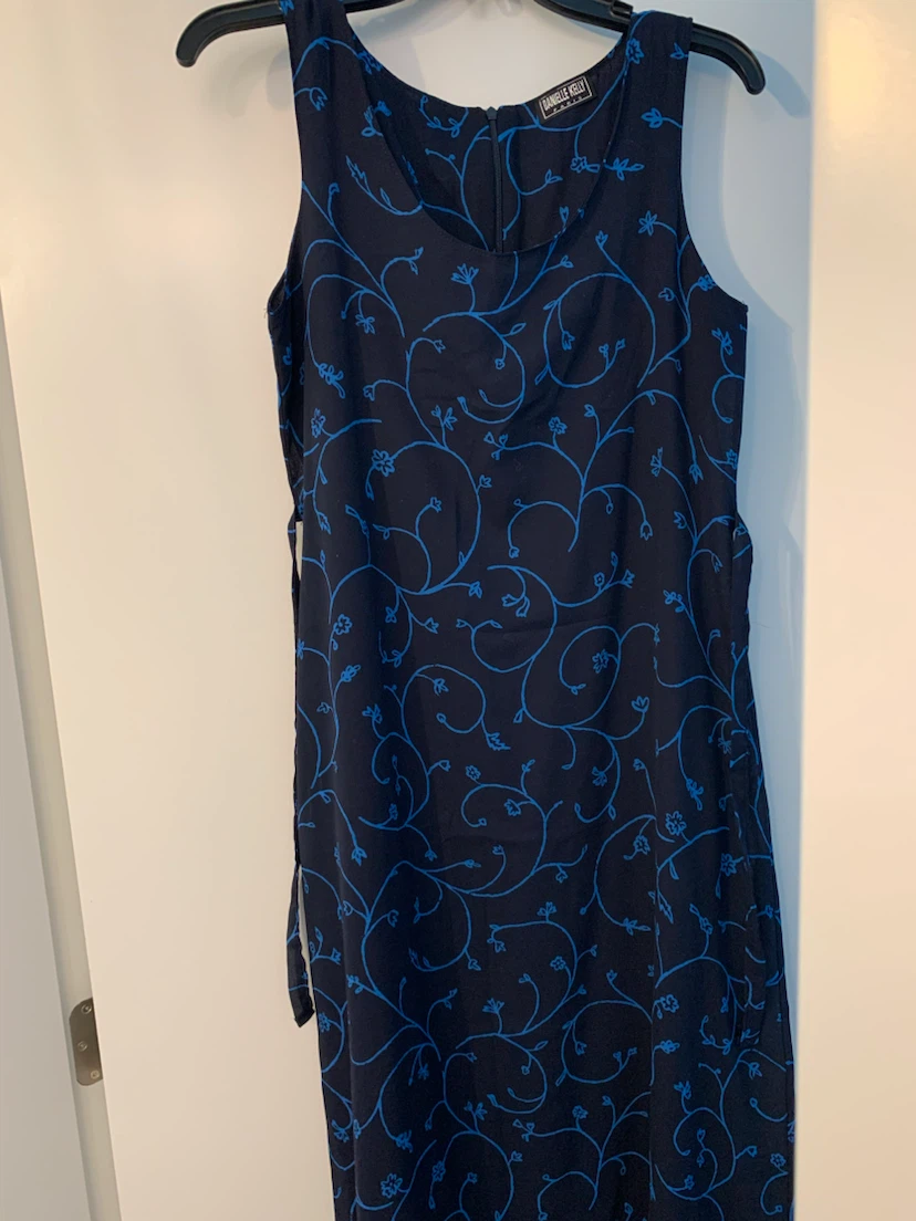 Danielle Kelly Paris Navy Floral Maxi Dress - photo 5