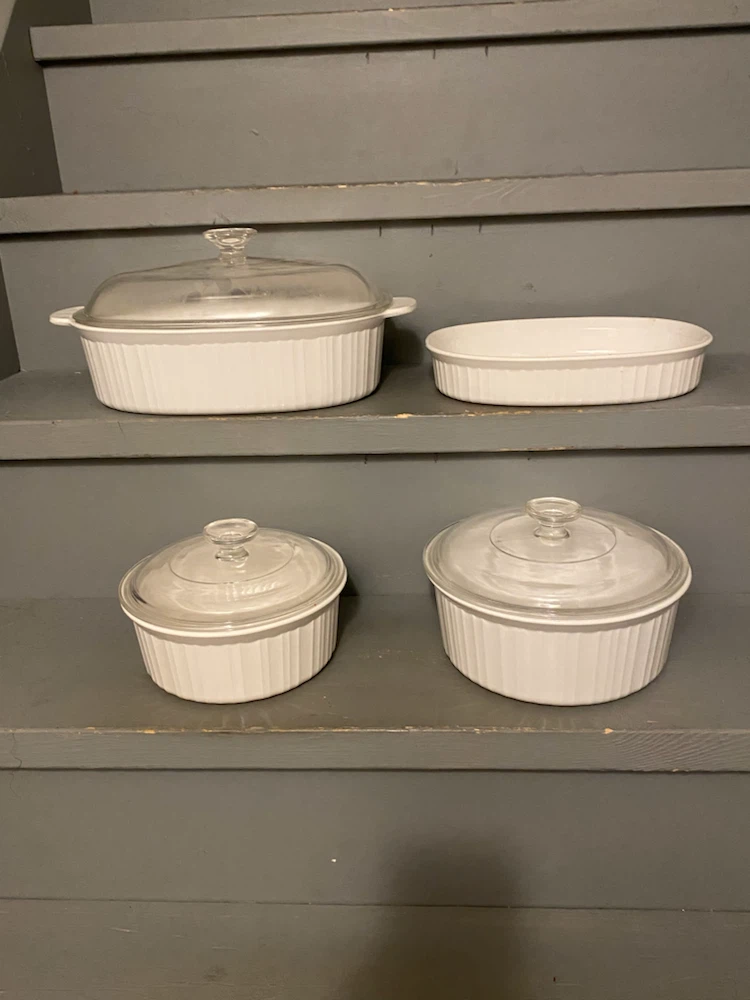 CorningWare French White Casserole Dishes Set - photo 2