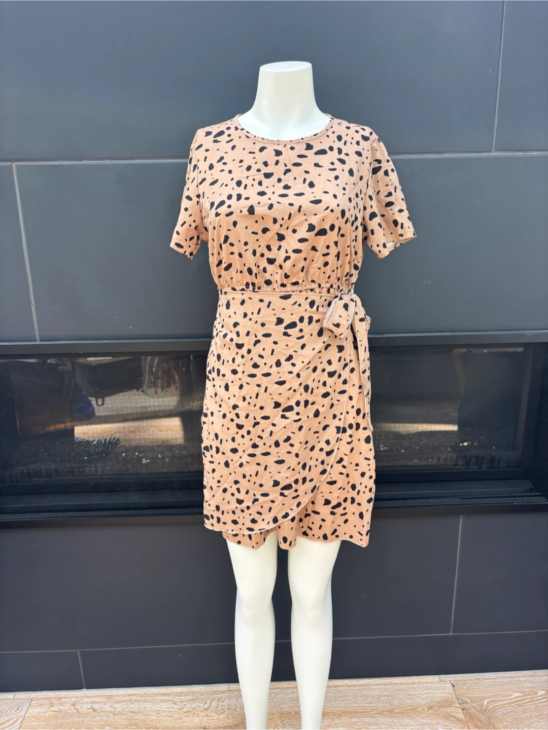 Dress 15 - Beige with black polkadots - photo 2