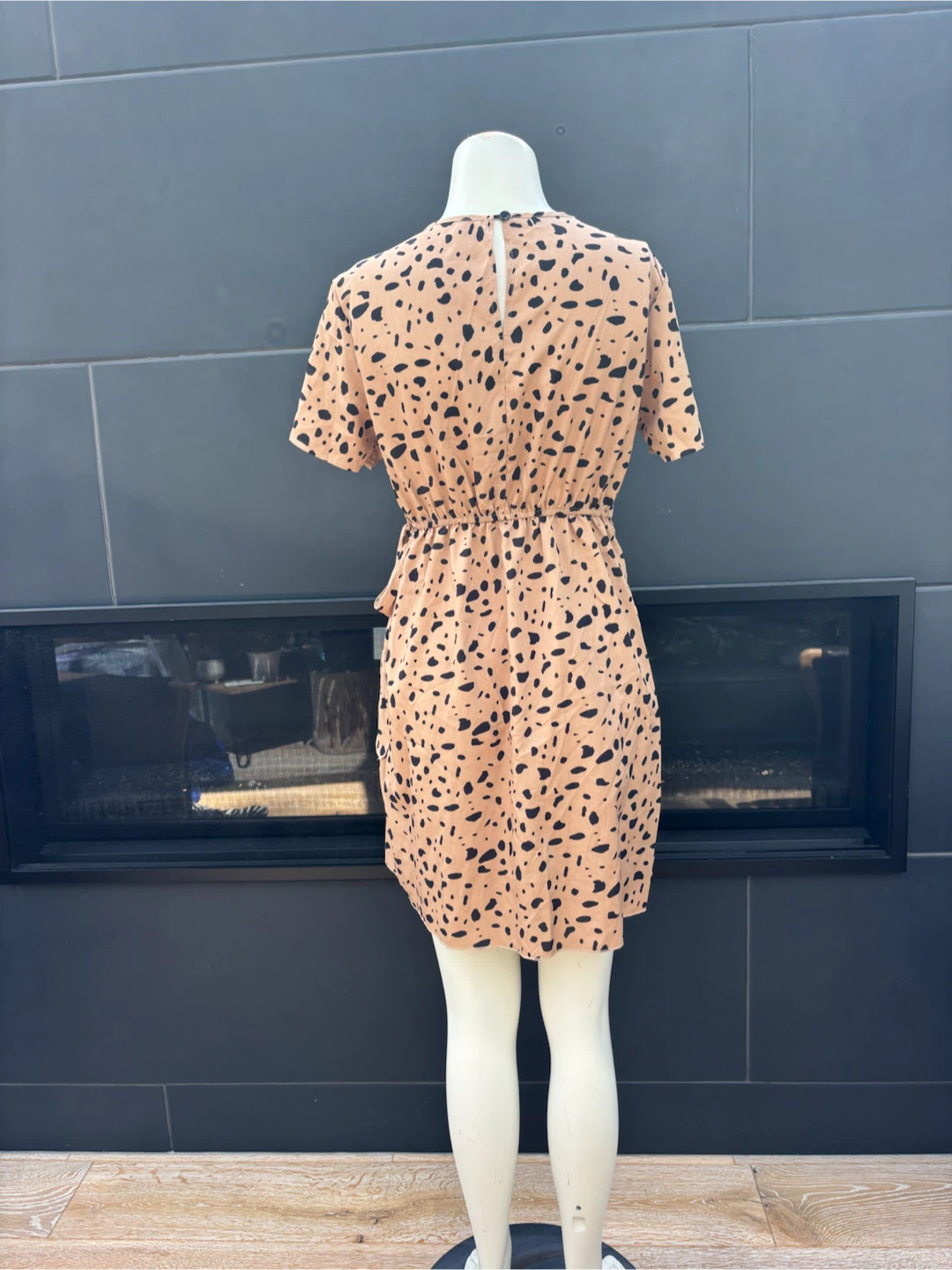 Dress 15 - Beige with black polkadots - photo 3