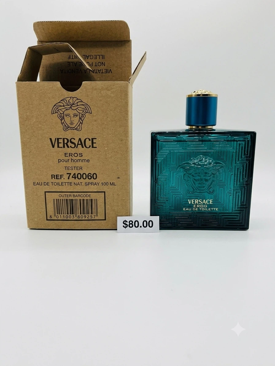 Versace Eros Eau de Toilette for Men - 100ml