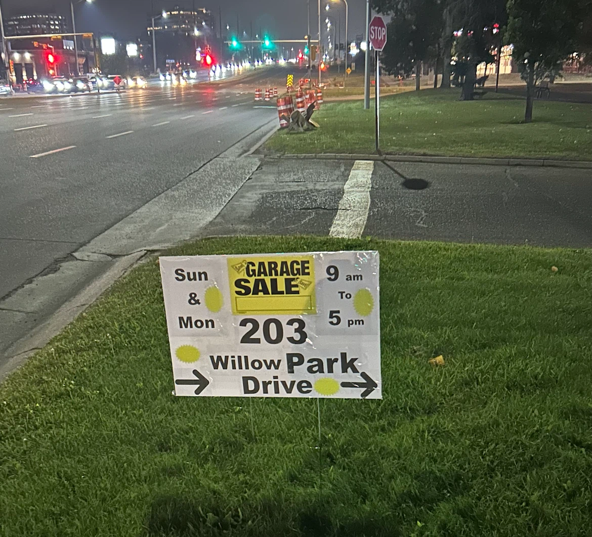 Garage Sale Willow Park