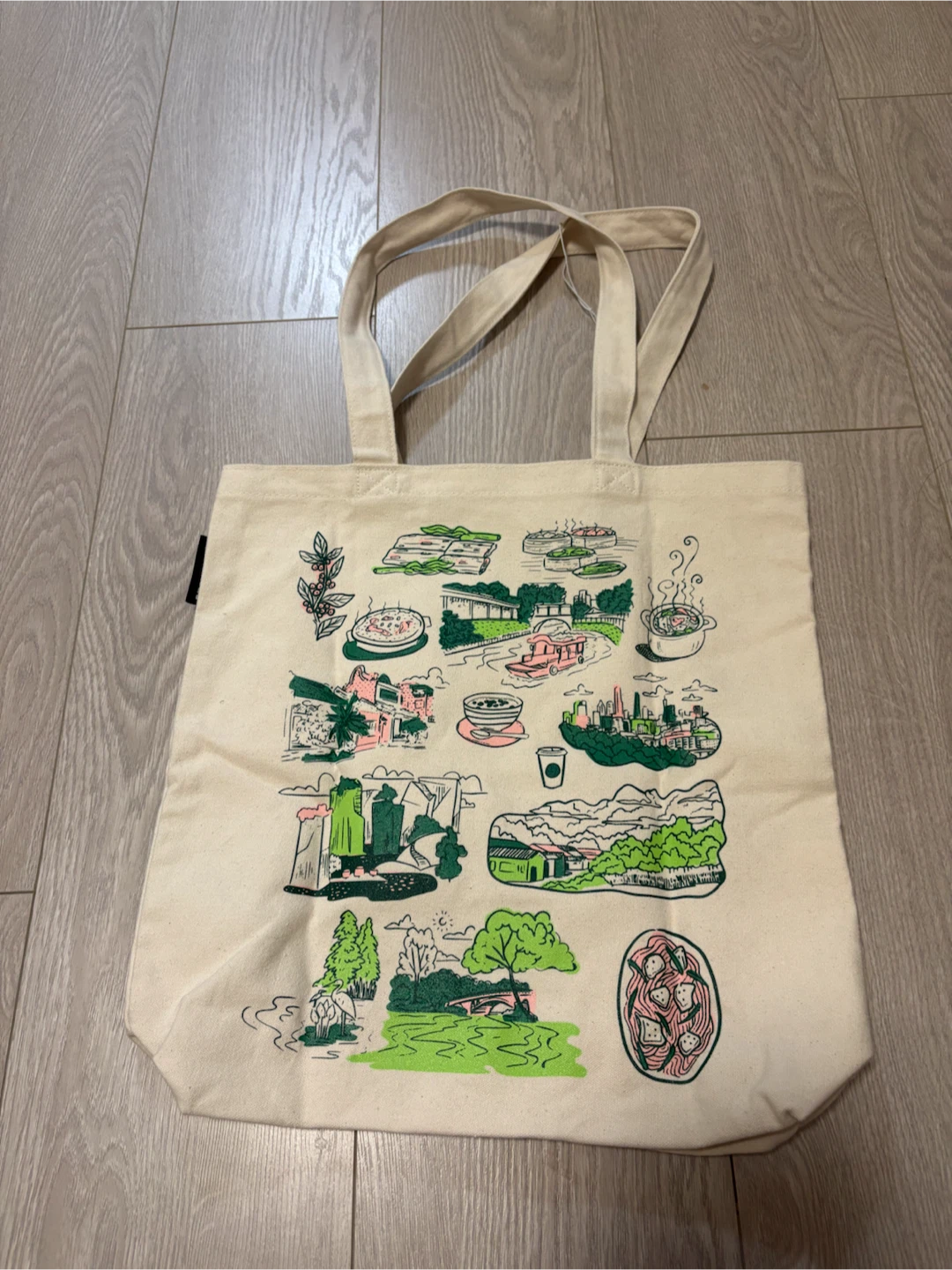 Starbucks Guangzhou Tote Bag - photo 2