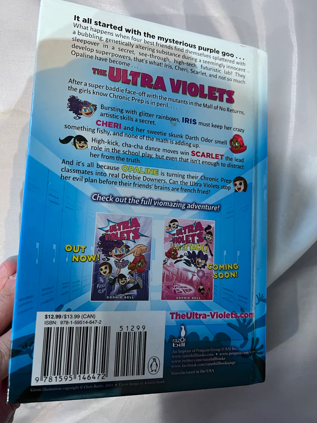 The Ultra Violets: Power to the Purple! Book by Sophie Bell - photo 2