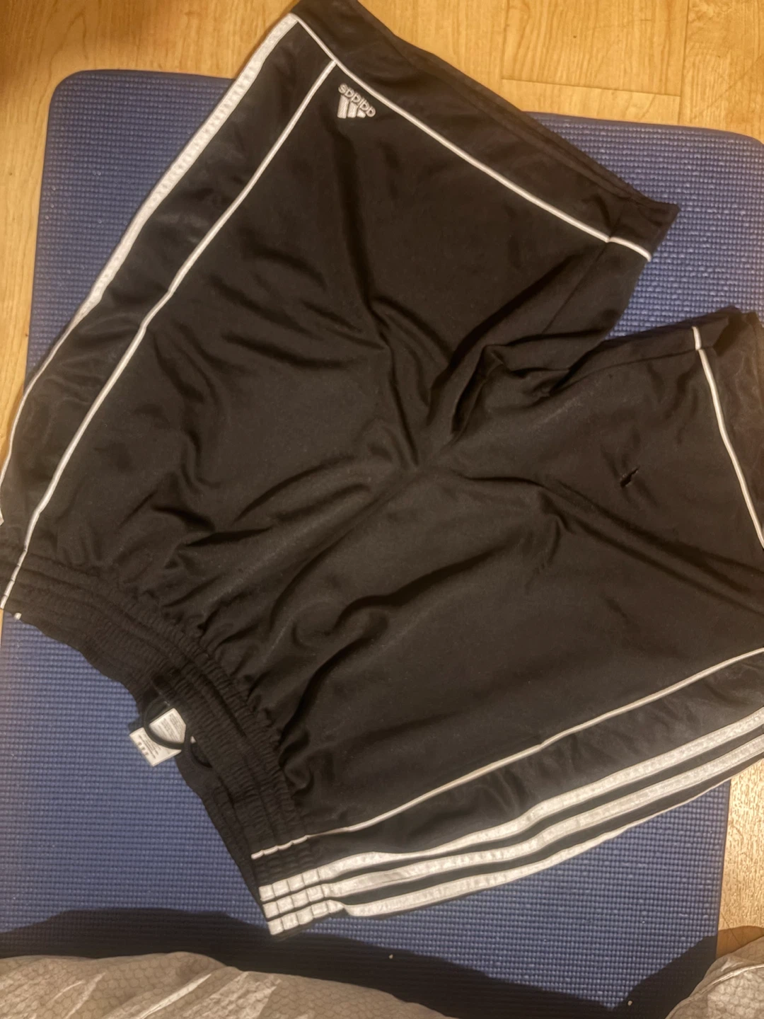 Adidas Black Athletic Shorts