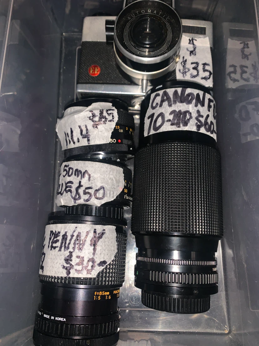 Fujipet camera with assorted lenses - photo 2