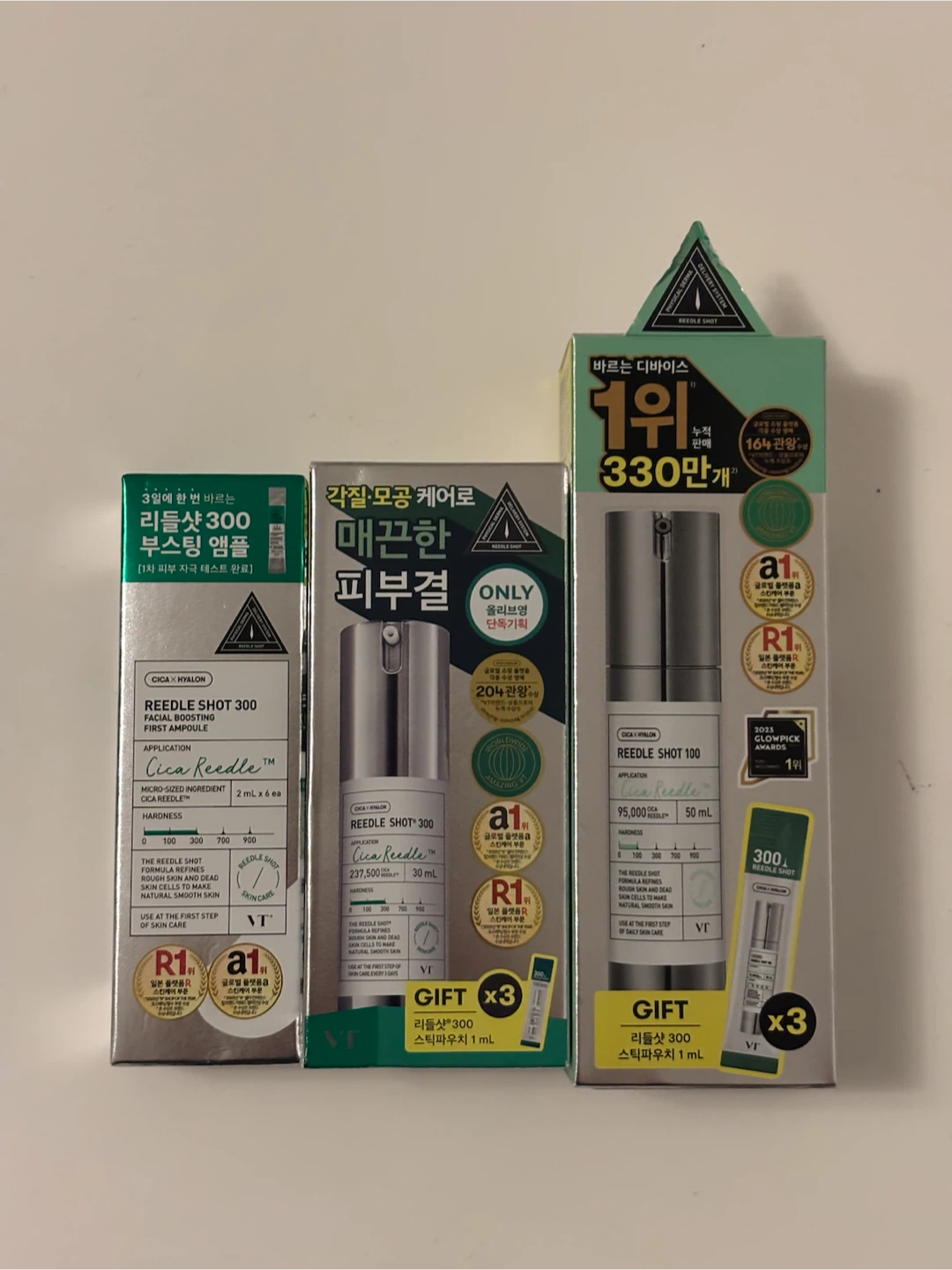 VT Reedle Shot 300 & 100 Ampoules