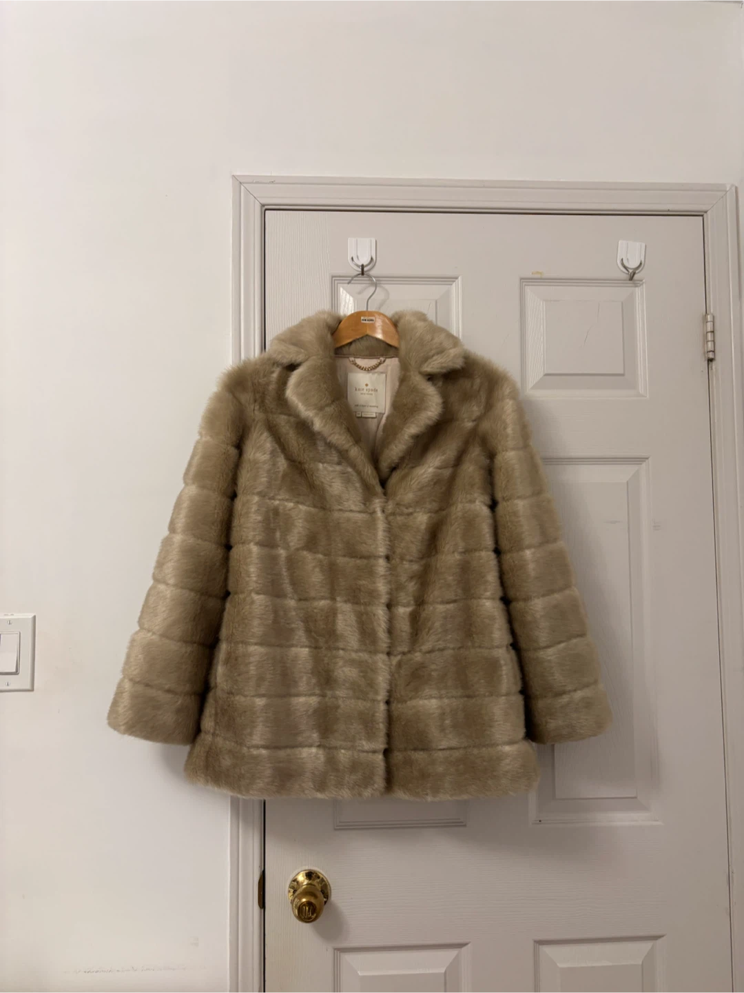 Kate Spade Faux Fur Coat - photo 2