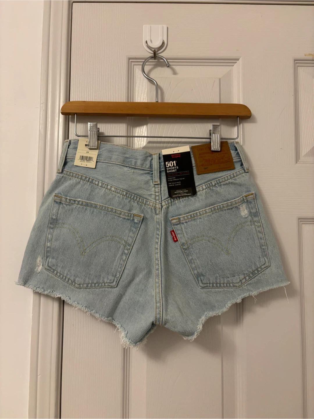 Levi's 501 Original Shorts size 24 NEW✨ - photo 2