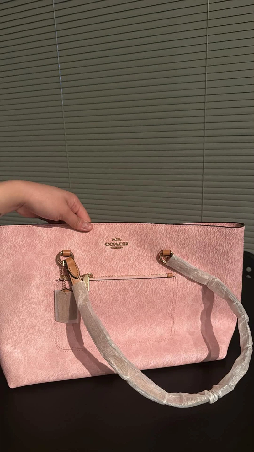 Coach Pink Tote Bag
