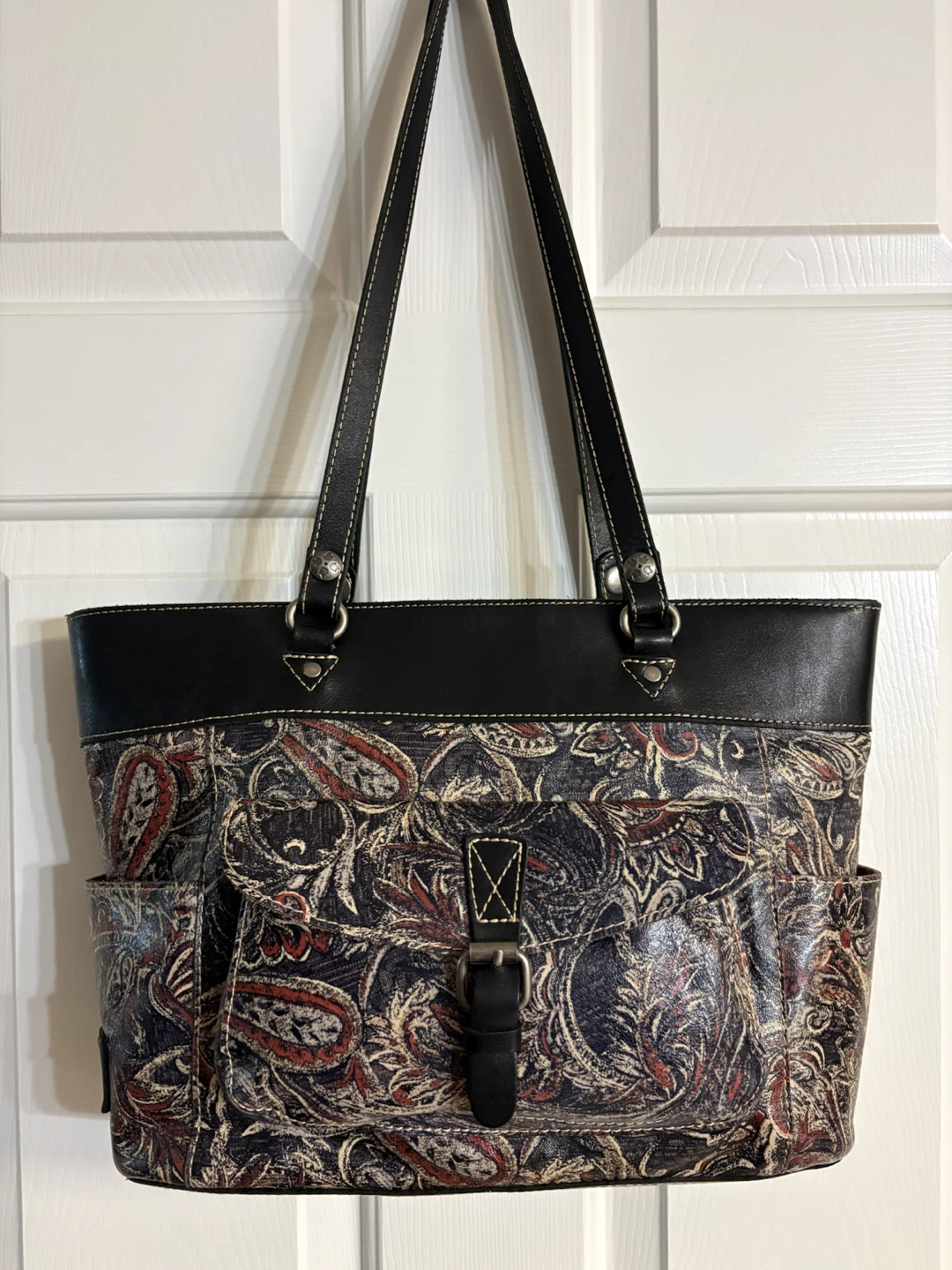 Patricia Nash Italian Leather Bolsena Tote