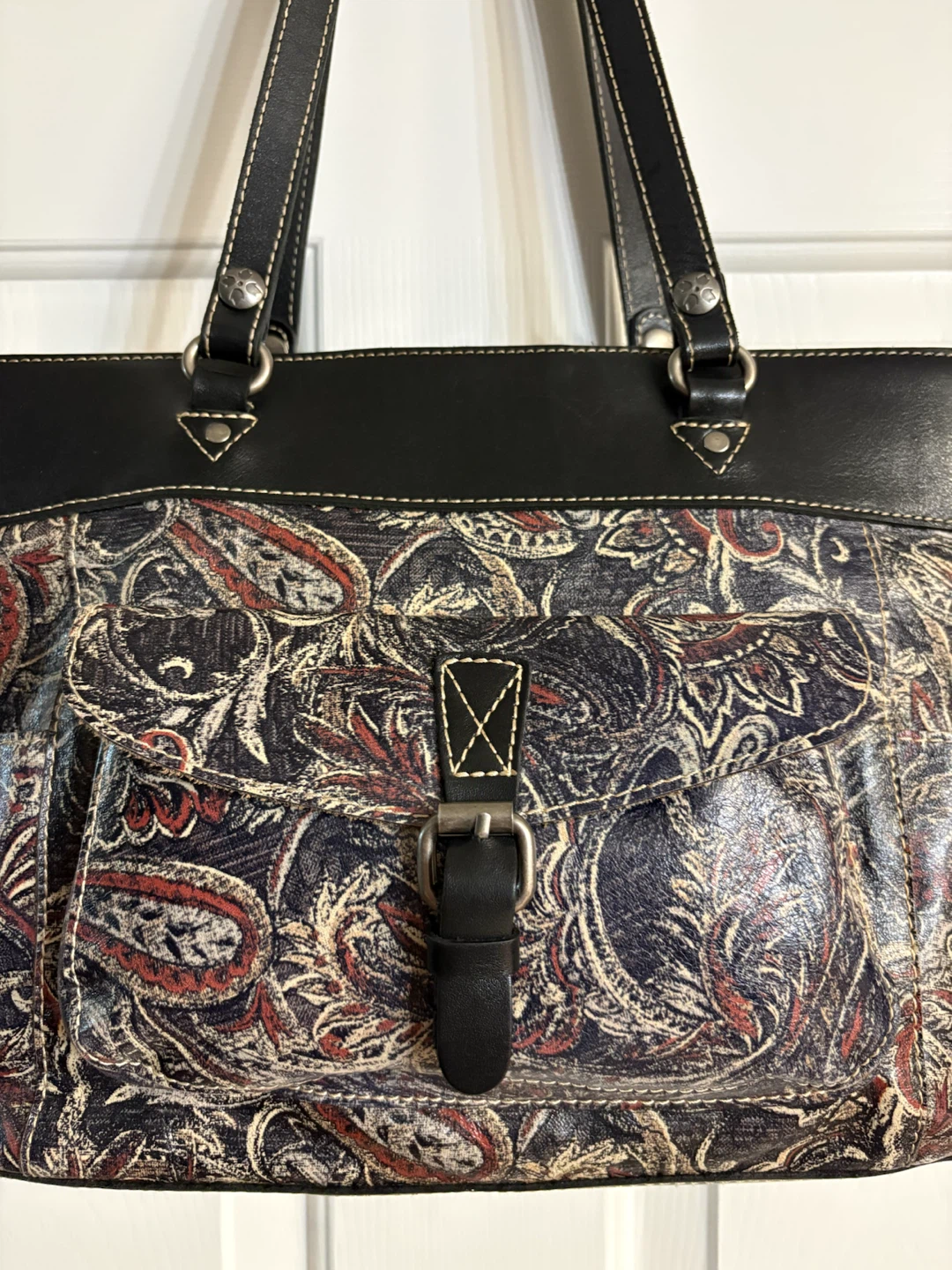 Patricia Nash Italian Leather Bolsena Tote - photo 2