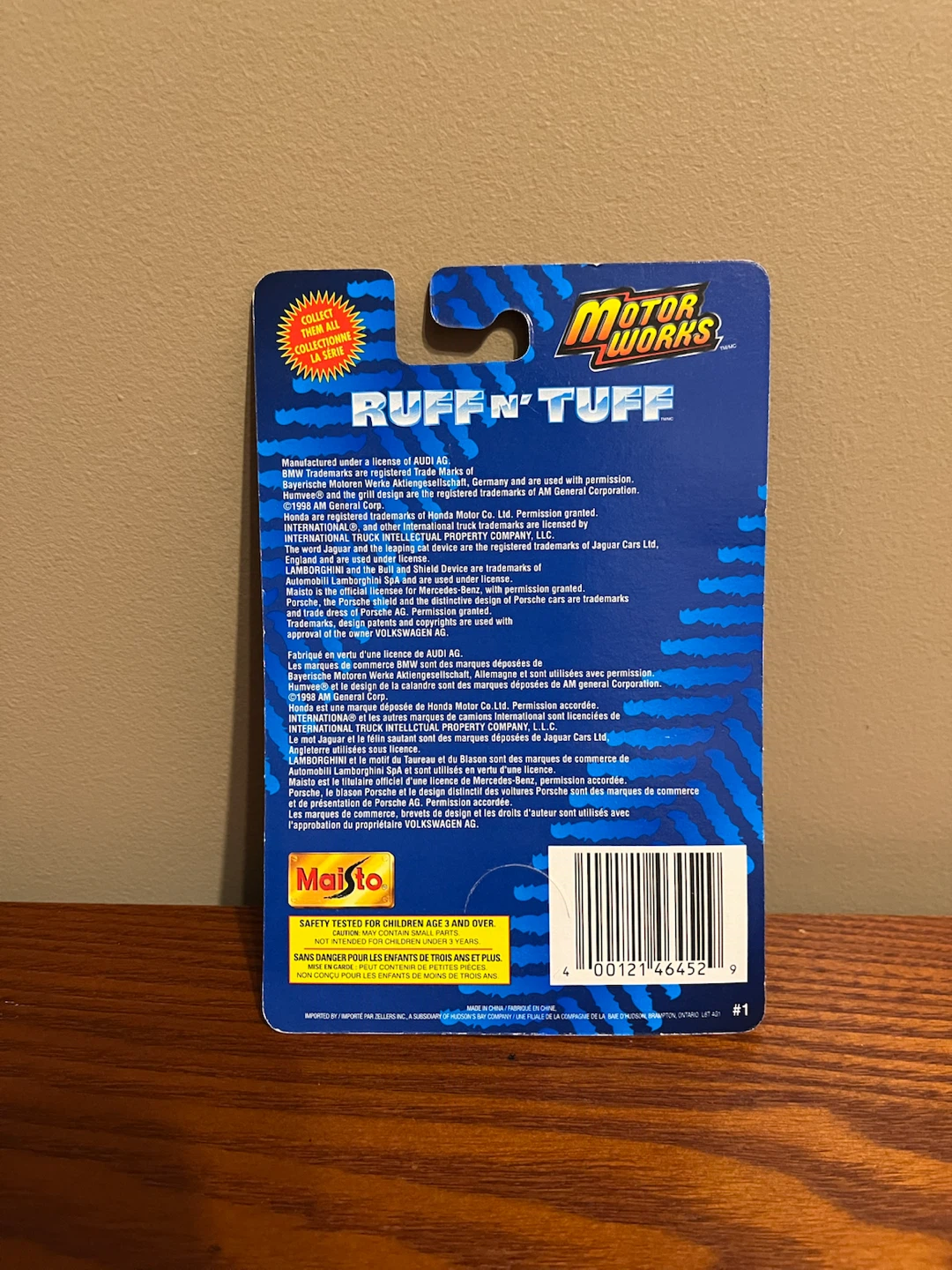 VINTAGE (1998) RUFF N’ TUFF VEHICLES (1:64 Scale diecast) - photo 4