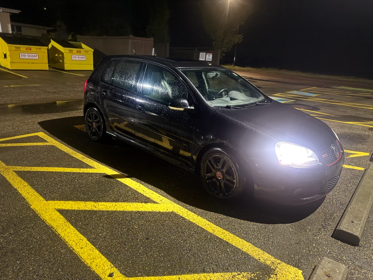 Black Volkswagen Golf GTI - photo 2