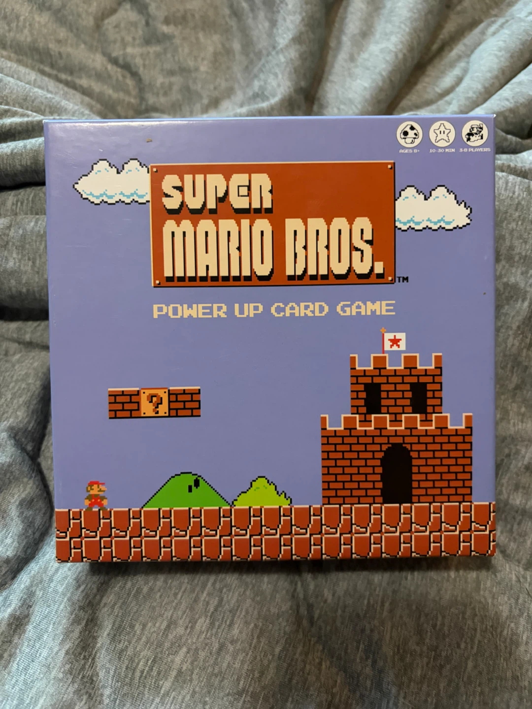 Super Mario Bros Power Up Card Game
