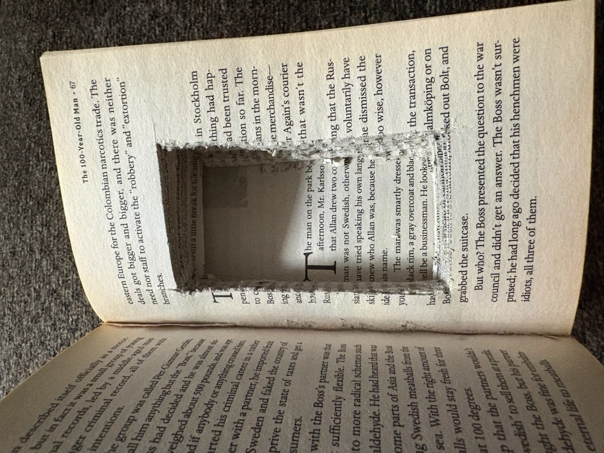 Free - Secret Compartment Book - photo 2