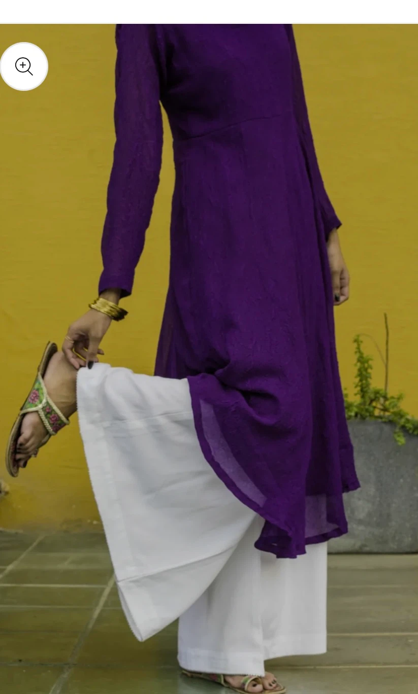White Palazzo Pants - photo 2