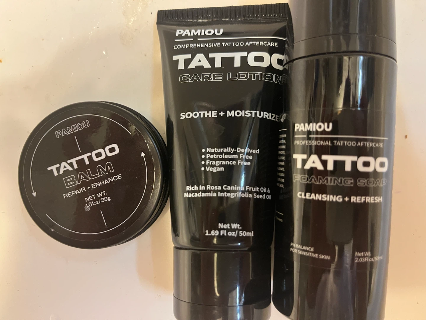 OPENED/USED Pamiou Tattoo Aftercare Set