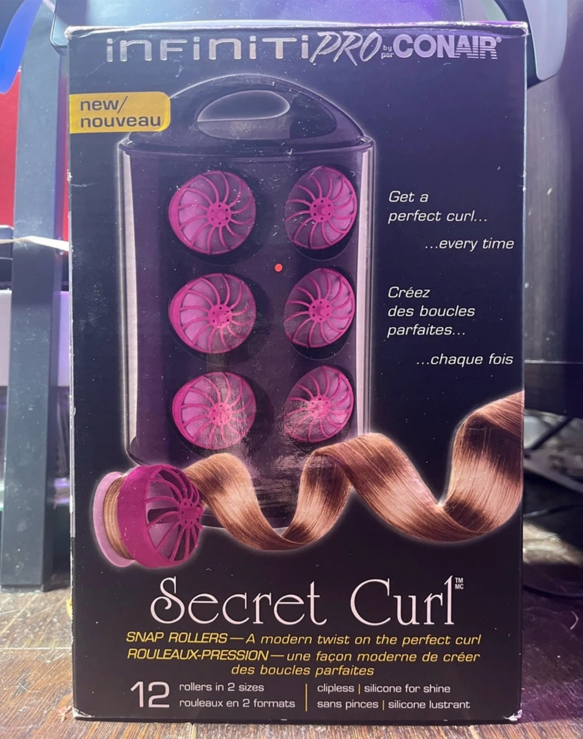 CONAIR Secret Curl Snap Rollers